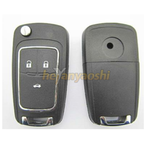 Picture of Replacement 3 Buttons Flip Remote Shell for Chevrolet