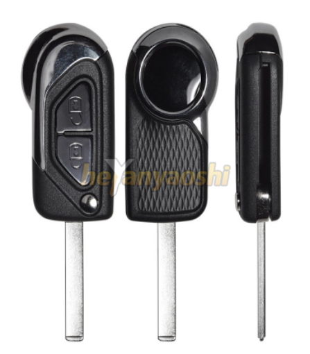 Picture of Replacement 2 Buttons Flip Remote Shell for Citroen