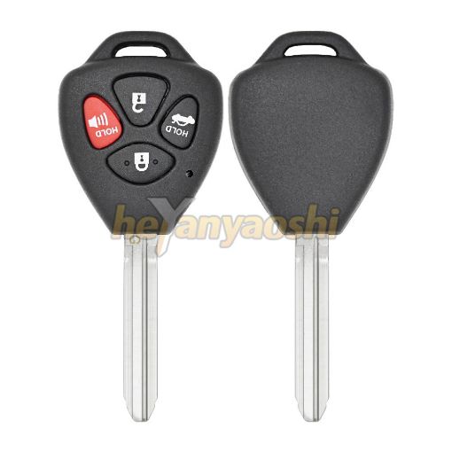 Picture of Aftermarket 4 Buttons Remote Head Key for Toyota GQ4-29T