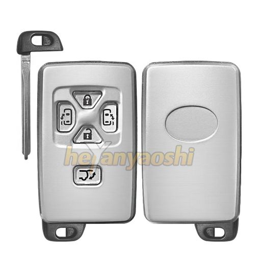 Picture of Replacement 5 Buttons Smart Remote Shell for Toyota 