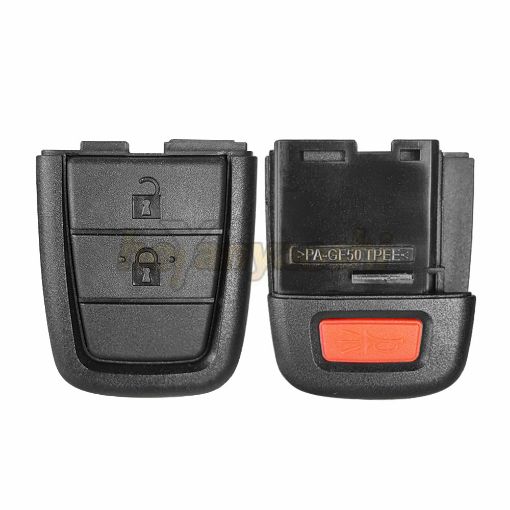 Picture of Replacement 2+1 buttons Remote Shell for Holden