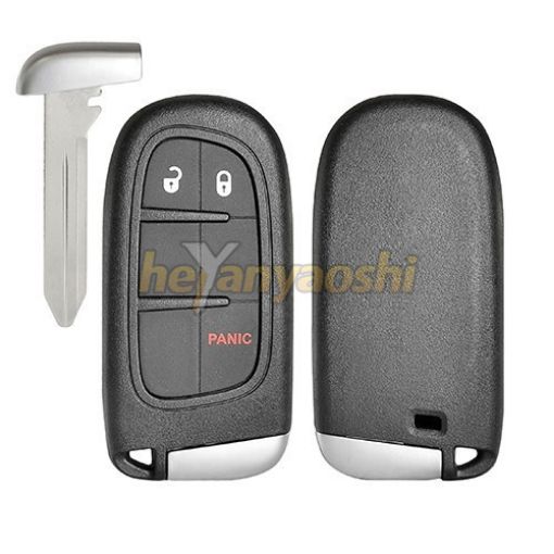 Picture of Aftermarket 3 Buttons Proximity Remote Key for Chrysler / Dodge / Jeep GQ4-54T