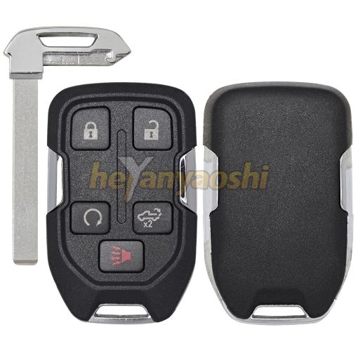 Picture of Aftermarket 5 Buttons Proximity Remote Key for Chevrolet HYQ1EA