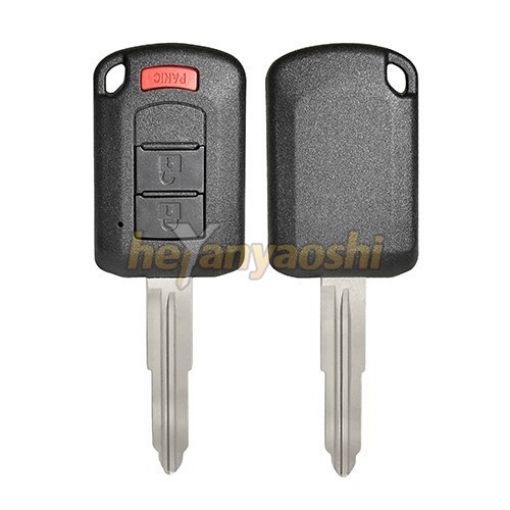 Picture of Aftermarket 3 Buttons Remote Head Key for Mitsubishi OUCJ166N