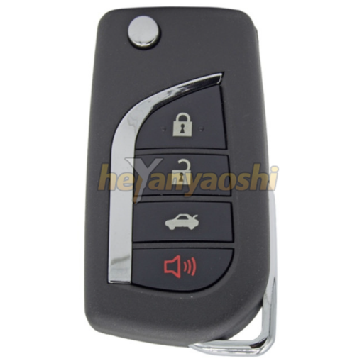 Picture of Replacement 4 Buttons Flip Remote Shell for Toyota HYQ12BFB