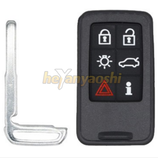 Picture of Replacement 6 Buttons Smart Remote Shell for Volvo KR55WK49266