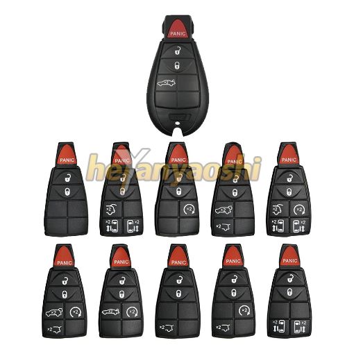 Picture of  Replacement Smart Remote Shell Set for Chrysler / Dodge IYZ-C01C