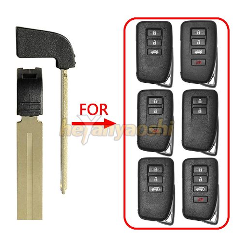 Picture of Emergency Key for Lexus TOY48 THINNER TYPE 69515-30380