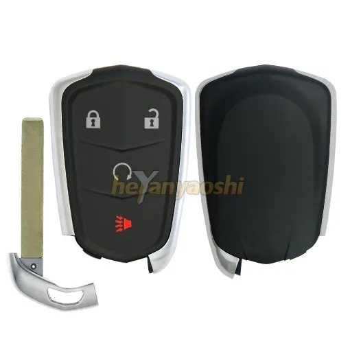 Picture of Replacement 4 Buttons Smart Remote Shell for Cadillac 