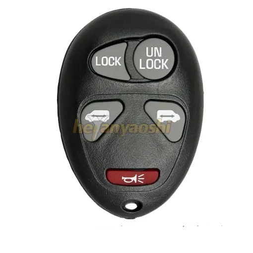 Picture of Replacement 5 Buttons Keyless Entry Remote Shell for GM W / Battery Space L2C0007T