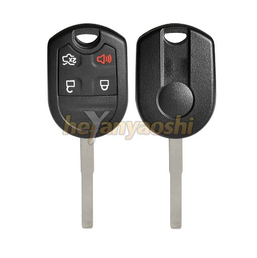 Picture of Aftermarket 4 Buttons Remote Head Key for Ford CWTWB1U793 