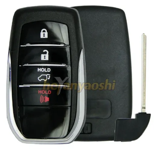 Picture of Replacement 4 Buttons Smart Remote Shell for Toyota HYQ14FBA